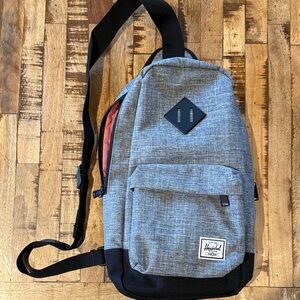 Herschel Supply Company Grey Crossbody Sling Bag